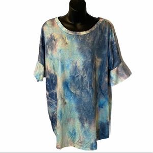 Misslook size medium tie dye top